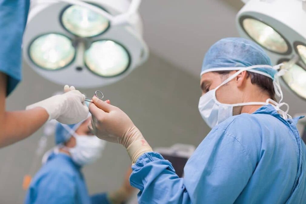 tratamentul chirurgical al prostatitei